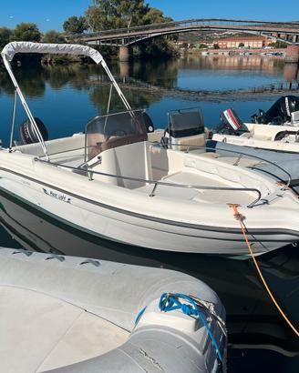 Barca ranieri 5,40 selva dorado 40/60