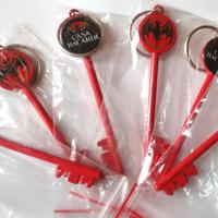 Lotto 6 Portachiavi Bacardi