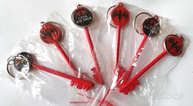 Lotto 6 Portachiavi Bacardi