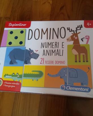 Sapientino Domino Numeri e Animali