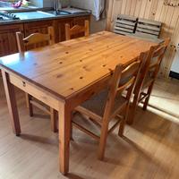 SEDIE LEGNO MASSELLO CON SEDUTA IN PAGLIA