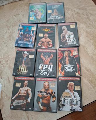11 DVD WRESTLING 