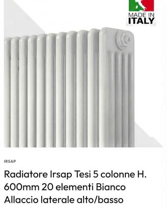 Radiatori IRSAP TESI nuovi - 3 modelli disponibili