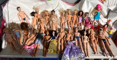 Stock Barbie, ken, circa 30 pz, prezzo trattabile