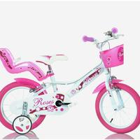 Bici Bambina Roses 12 con rotelle 12" bicicletta