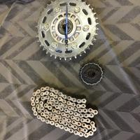 Catena corona pignone ducati monster 900