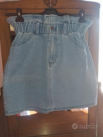 Minigonna jeans
