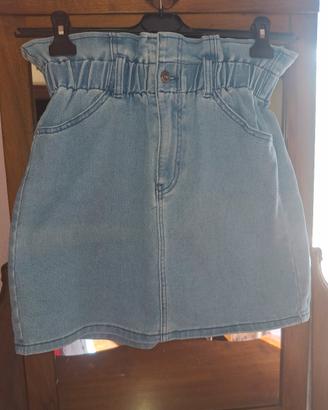 Minigonna jeans