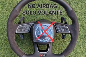 Volante Originale Audi RS Alcantara Pelle Urus Pad