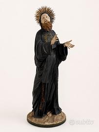 San francesco di Paola - statua cartapesta leccese