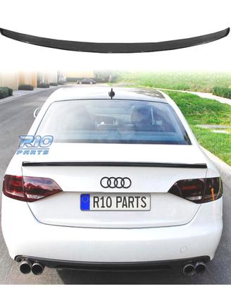 SPOILER AUDI A4 B8 07-15 CARBONIO