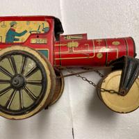 schiacciasassi in latta litografata