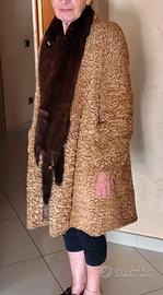 Giaccone da donna con pelliccia di volpe