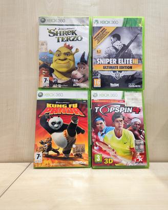 Lotto 4 Giochi Xbox 360 Originali