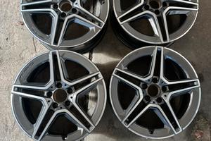 Cerchi mercedes clsse A B CLA C AMG RAGGIO 18