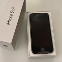 Iphone 5s  16GB  space gray mai usato