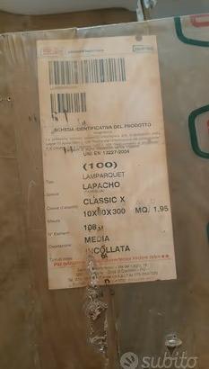 Palchetto Lapacho nuovo 31 mq