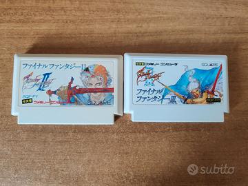 Final Fantasy II 2+ III 3(scocca) Famicom Nes Jap