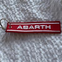 Portachiavi abarth ricamato