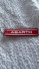 Portachiavi abarth ricamato