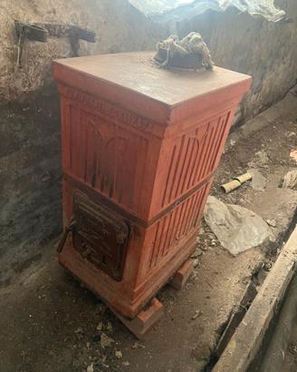 Stufa in terracotta