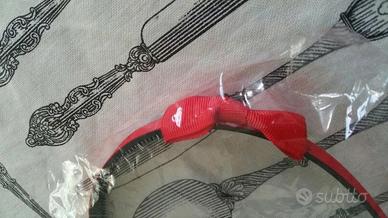 Cerchietto rosso nuovo Bijouux Brigitte