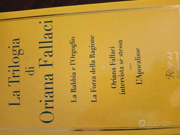 tre libri trilogia di Oriana Fallaci 