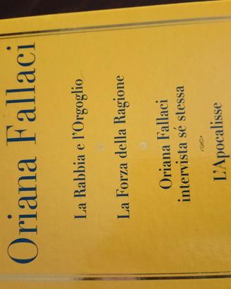tre libri trilogia di Oriana Fallaci 