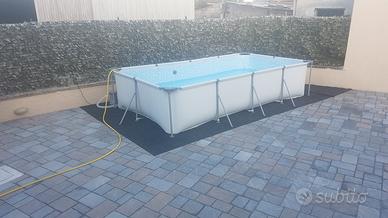 piscina fuori terra 4x2 mt