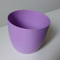 vaso plastica viola lillà