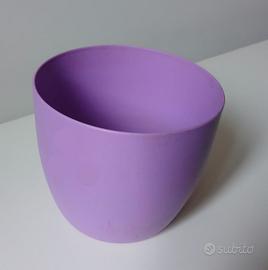 vaso plastica viola lillà