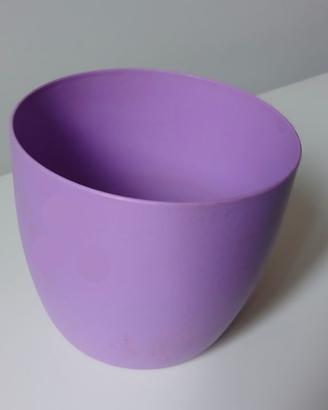 vaso plastica viola lillà