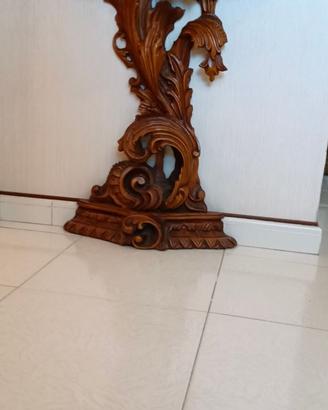 CONSOLLE  IN   LEGNO  PER  INGRESSO