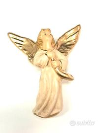 Presepe 10 cm pastore angelo sonatore CARTAPESTA