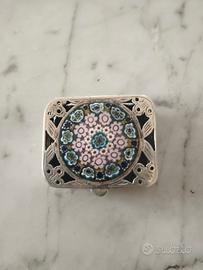 Scatolina antica in argento 