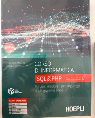 libro Corso di informatica SQL e  PHP vol. C