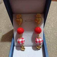 Orecchini Cuore Sacro Artigianali SCONTO 50%