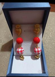 Orecchini Cuore Sacro Artigianali SCONTO 50%