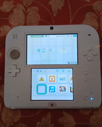 Nintendo 2DS Bianco/Rosso - Funzionante