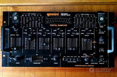Mixer DJ preamp Gemini PDM-5008 digital sampler