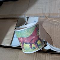 STOCK 24pz Tazze cavallo