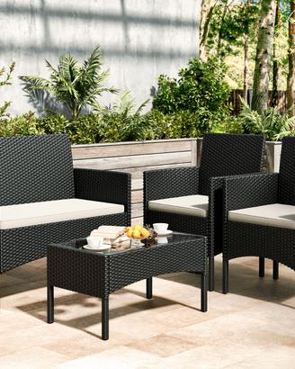 SALOTTIO DA ESTERNO IN RATTAN