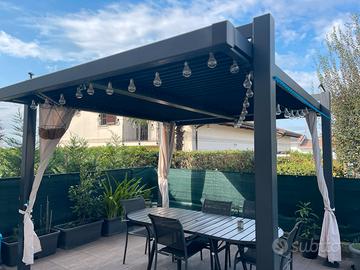 Pergola colore antracite