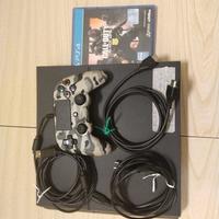 Ps4 FAT 500Gb + cavi + controller + gioco 