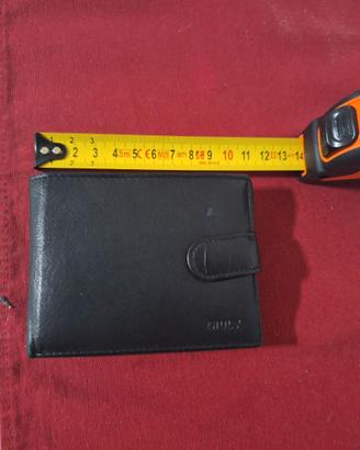 Portafoglio Giuly vera pelle nero