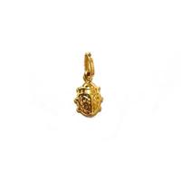 Ciondolo coccinella oro 18 kt