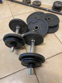 Manubri Componibili Dischi Ghisa 28mm