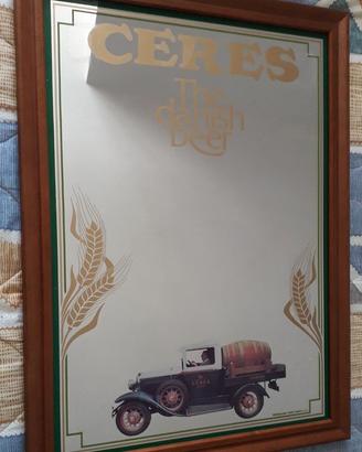 Specchio Birra Ceres Vintage 1979