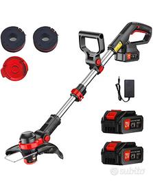 Decespugliatore Tagliabordi + 2 batterie