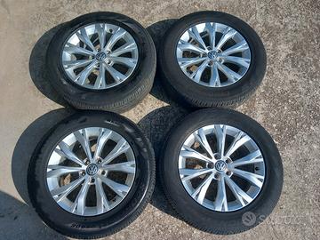 GOMME PIU CERCHIONI ORIGINALI VOLKSWAGEN 
